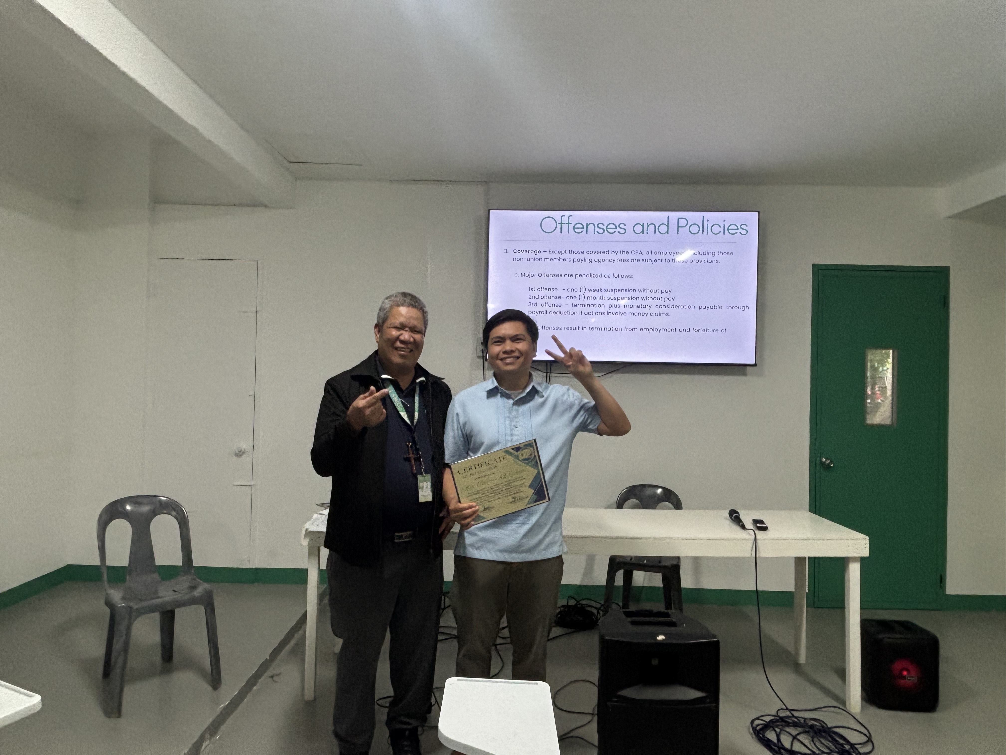 Orientation on Procedures and Protocols for Addressing Grievances and Complaints