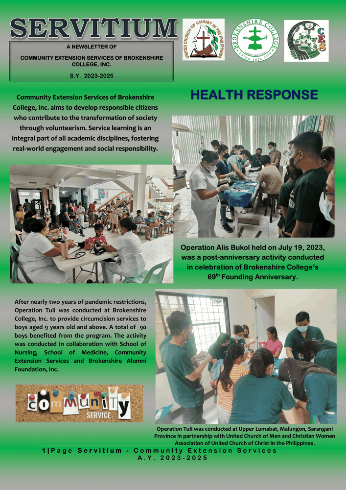 SERVITIUM A PUBLICATION OF CES 2 1 1cdd2