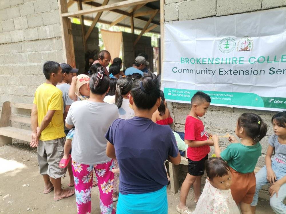Brokenshire College Conducts Successful Medical Mission in UCCP Mayluan, Malita, Davao Occidental
