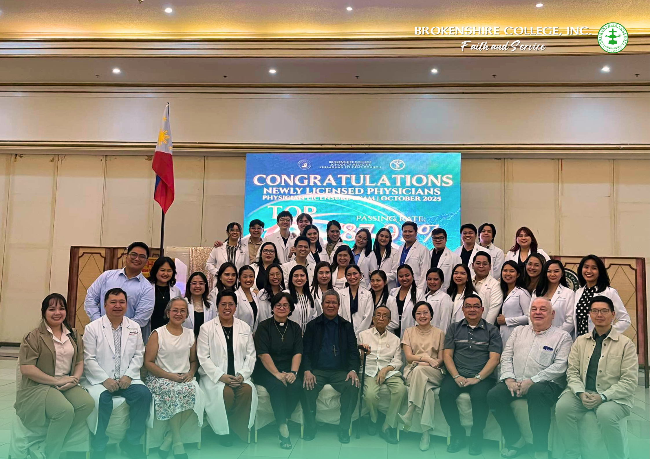 𝐁𝐫𝐨𝐤𝐞𝐧𝐬𝐡𝐢𝐫𝐞 𝐂𝐨𝐥𝐥𝐞𝐠𝐞 𝐒𝐜𝐡𝐨𝐨𝐥 𝐨𝐟 𝐌𝐞𝐝𝐢𝐜𝐢𝐧𝐞 𝐂𝐞𝐥𝐞𝐛𝐫𝐚𝐭𝐞𝐬 𝐍𝐞𝐰 𝐃𝐨𝐜𝐭𝐨𝐫𝐬’ 𝐒𝐮𝐜𝐜𝐞𝐬𝐬 𝐢𝐧 𝐭𝐡𝐞 𝟐𝟎𝟐𝟓 𝐏𝐡𝐲𝐬𝐢𝐜𝐢𝐚𝐧 𝐋𝐢𝐜𝐞𝐧𝐬𝐮𝐫𝐞 𝐄𝐱𝐚𝐦𝐢𝐧𝐚𝐭𝐢𝐨𝐧