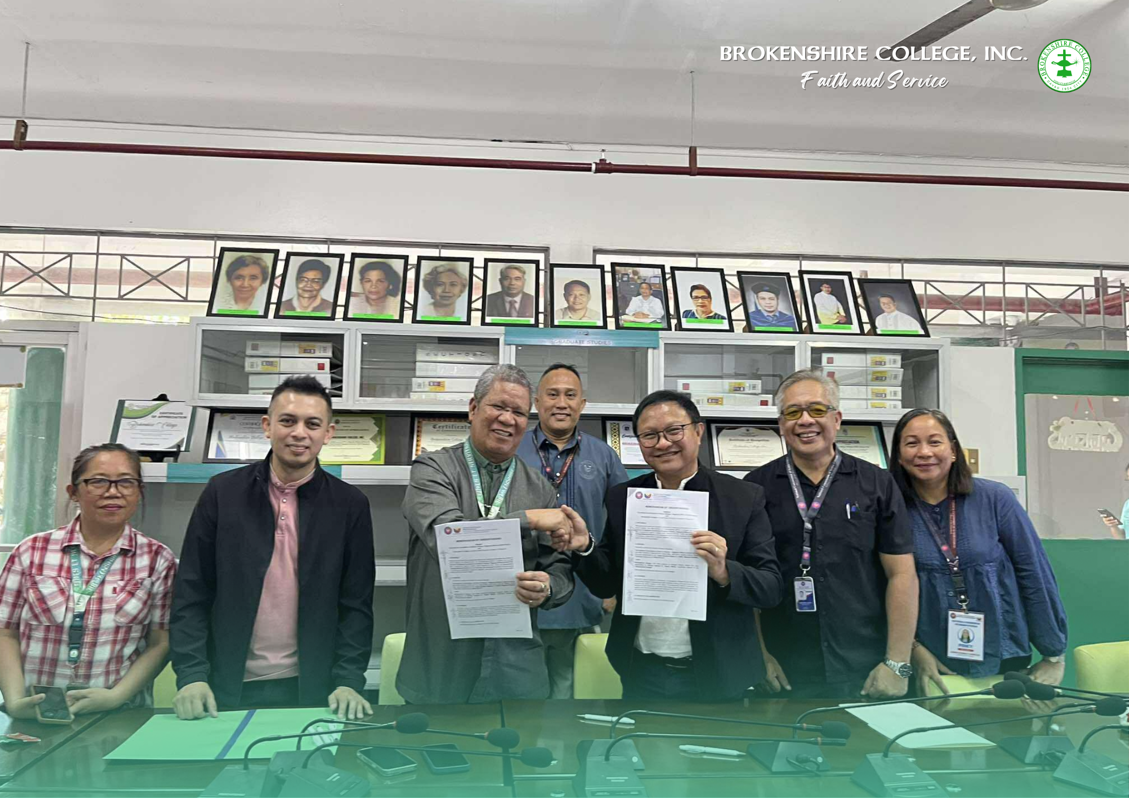 𝐁𝐫𝐨𝐤𝐞𝐧𝐬𝐡𝐢𝐫𝐞 𝐂𝐨𝐥𝐥𝐞𝐠𝐞 𝐚𝐧𝐝 𝐭𝐡𝐞 𝐍𝐚𝐭𝐢𝐨𝐧𝐚𝐥 𝐂𝐨𝐦𝐦𝐢𝐬𝐬𝐢𝐨𝐧 𝐨𝐟 𝐒𝐞𝐧𝐢𝐨𝐫 𝐂𝐢𝐭𝐢𝐳𝐞𝐧𝐬 𝐅𝐨𝐫𝐠𝐞 𝐏𝐚𝐫𝐭𝐧𝐞𝐫𝐬𝐡𝐢𝐩 𝐭𝐡𝐫𝐨𝐮𝐠𝐡 𝐌𝐎𝐀 𝐒𝐢𝐠𝐧𝐢𝐧𝐠