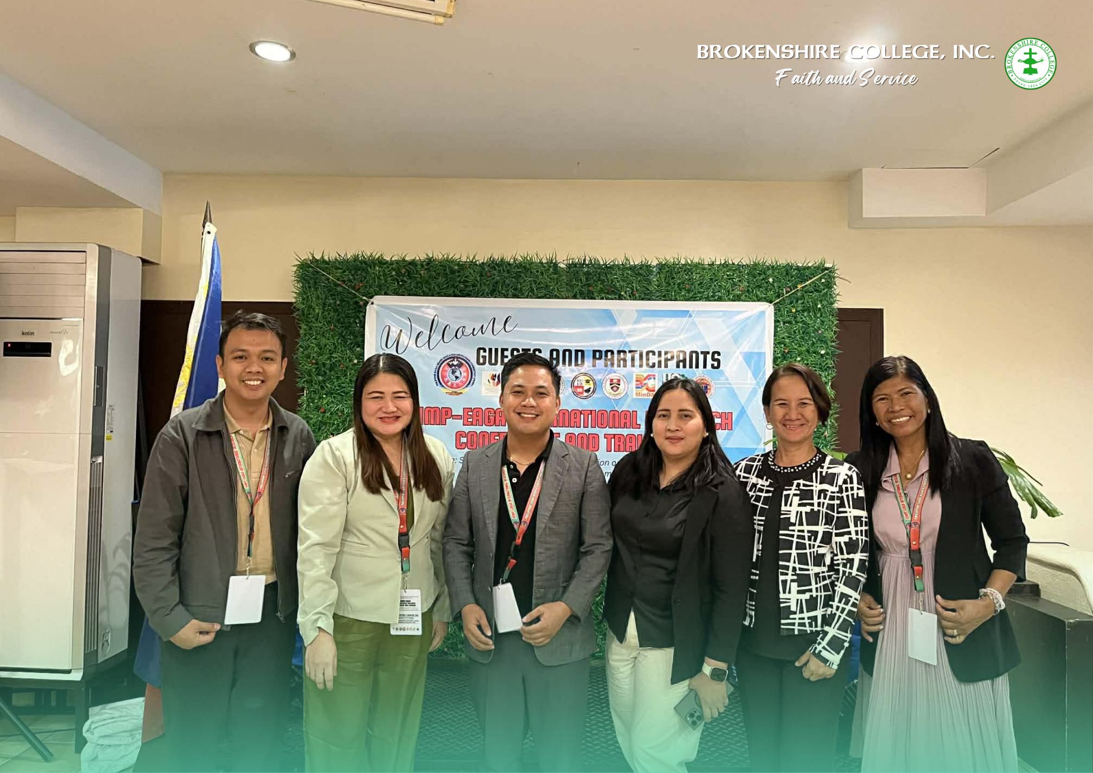 𝐁𝐫𝐨𝐤𝐞𝐧𝐬𝐡𝐢𝐫𝐞 𝐂𝐨𝐥𝐥𝐞𝐠𝐞 𝐉𝐨𝐢𝐧𝐬 𝐁𝐈𝐌𝐏-𝐄𝐀𝐆𝐀 𝐈𝐧𝐭𝐞𝐫𝐧𝐚𝐭𝐢𝐨𝐧𝐚𝐥 𝐑𝐞𝐬𝐞𝐚𝐫𝐜𝐡 𝐂𝐨𝐧𝐟𝐞𝐫𝐞𝐧𝐜𝐞 𝐚𝐧𝐝 𝐓𝐫𝐚𝐢𝐧𝐢𝐧𝐠