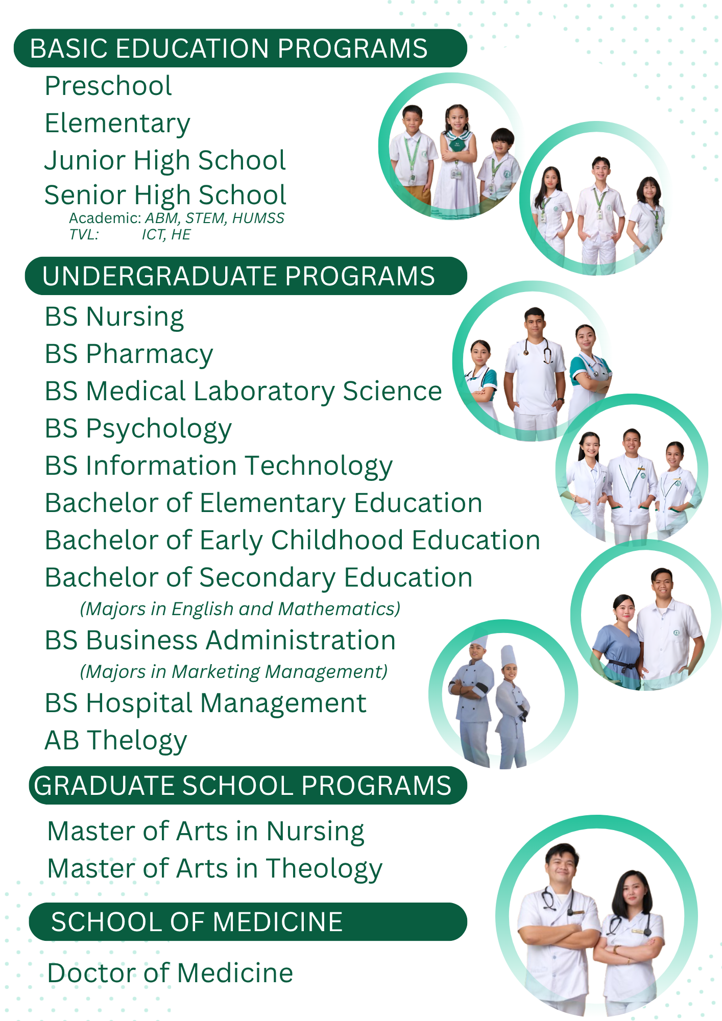 Programs Offered